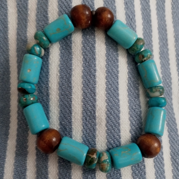 Hand Crafted Jewelry - HandCrafted Beaded Stretch Bracelet
